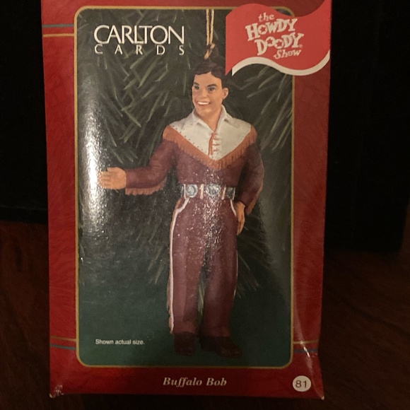 HOWDY DOODY Buffalo Bob Character Carlton Cards Ornament - Picture 1 of 4